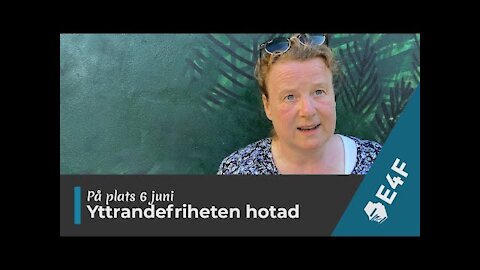 Yttrandefriheten hotad