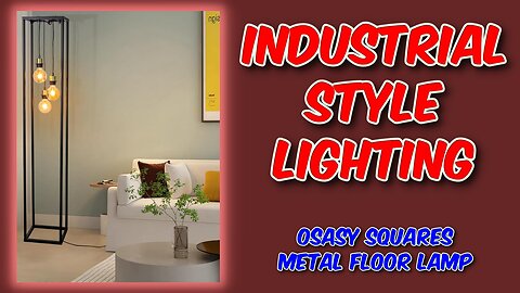 Osasy Squares Metal Floor lamp Review