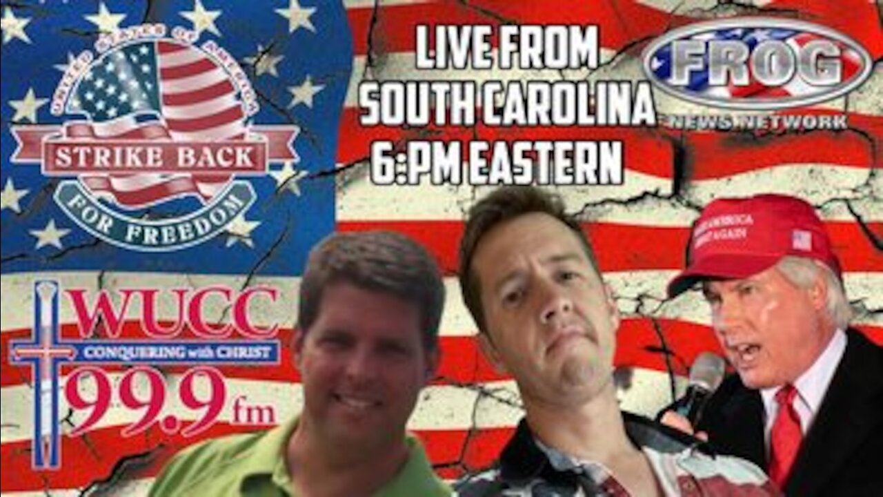 Live from Beaufort South Carolina. Jeff Davis Seth keshel Lin Wood 6:00 pm est