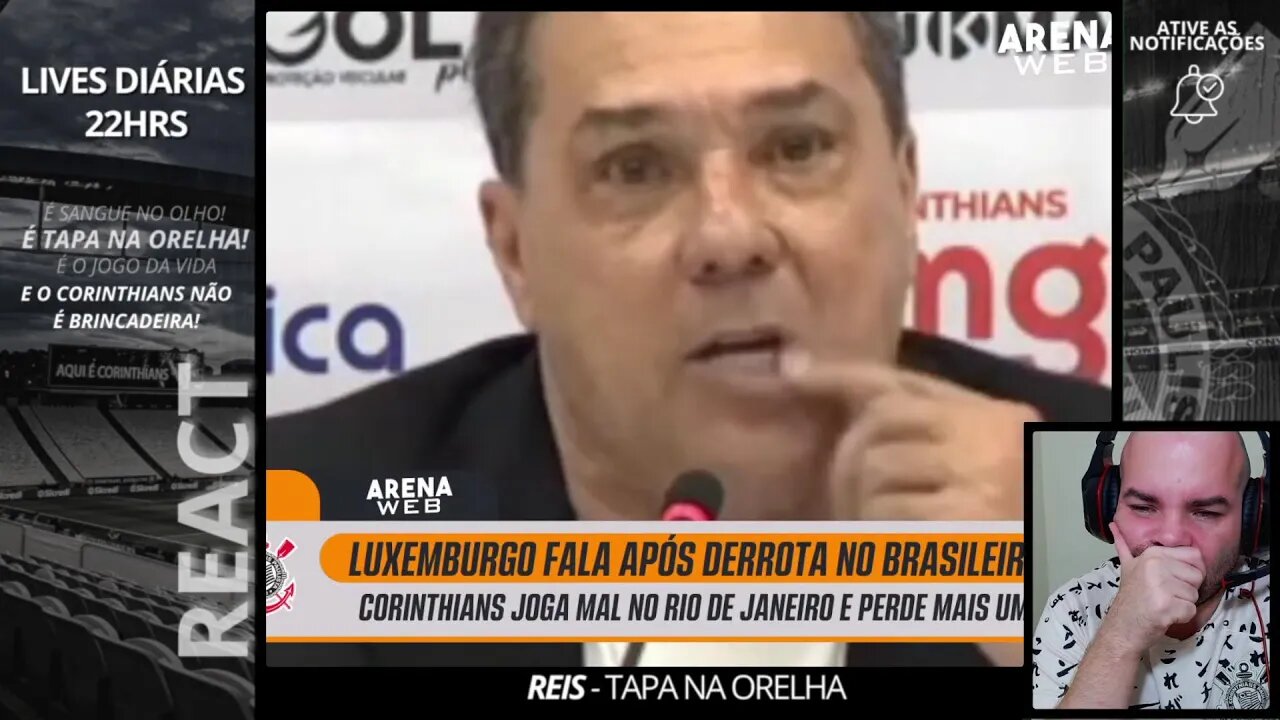 REACT - COLETIVA DE LUXEMBURGO APÓS SER ATROPELADO PELO BOTAFOGO-RJ