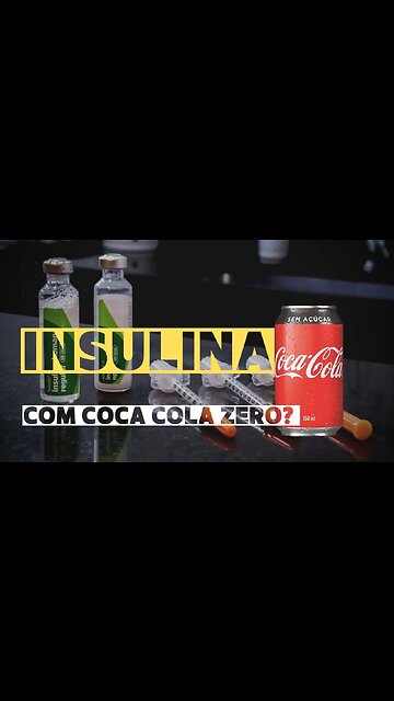 Tomar insulina com coca zero