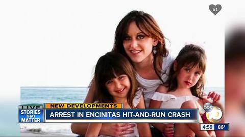Arrest in Encinitas hit-and-run crash