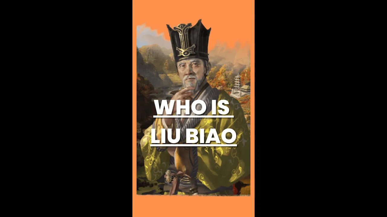 Who is Liu Biao | Chinese History #shorts