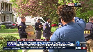 Day after raids Pugh's future still remains uncertain