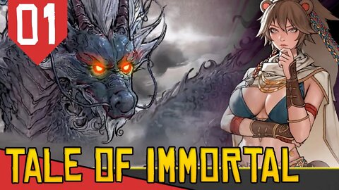 RPG Livre em MUNDO ABERTO de CULTIVO - Tale of Immortal [Conhecendo o Jogo Gameplay Português PT-BR]