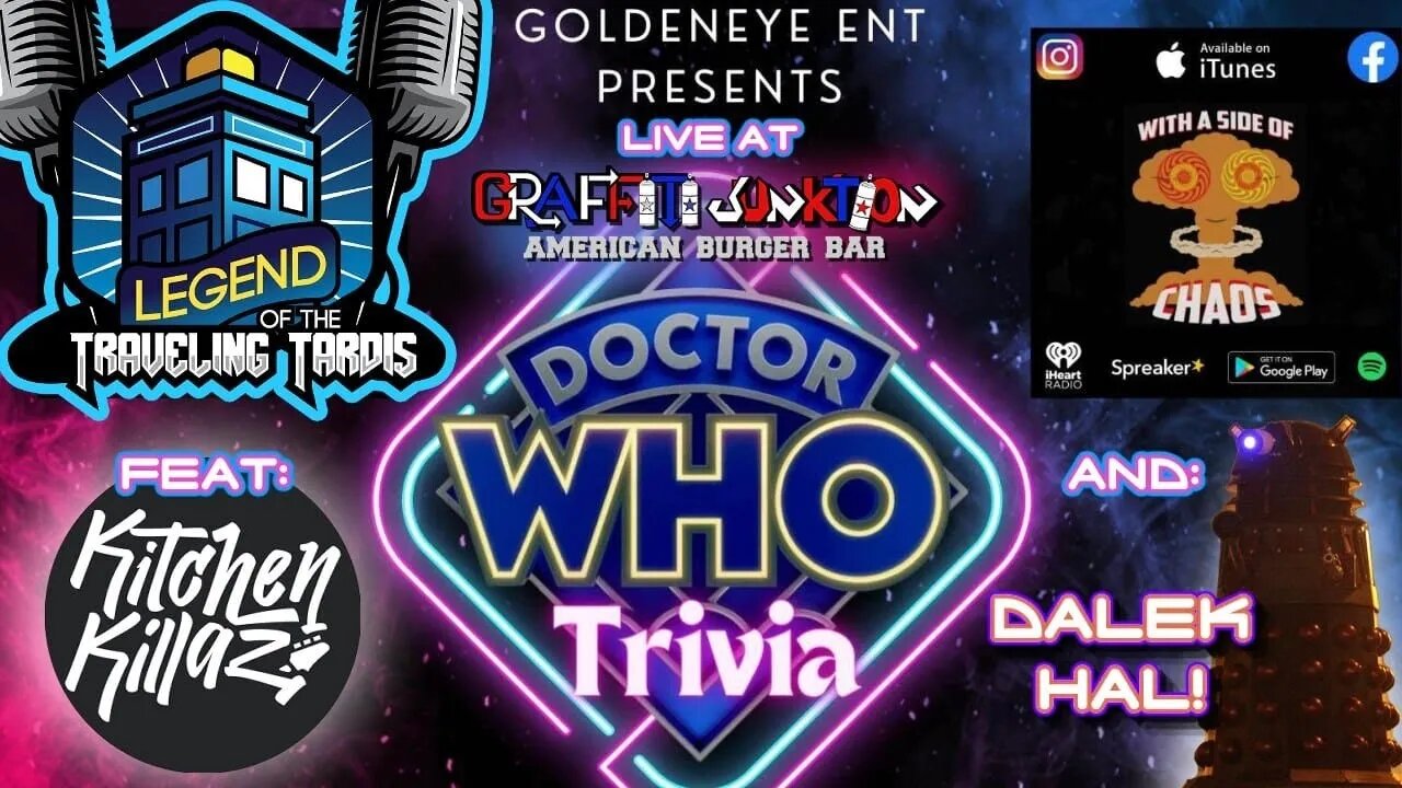 ► DOCTOR WHO TRIVIA & COSPLAY NIGHT LIVE!