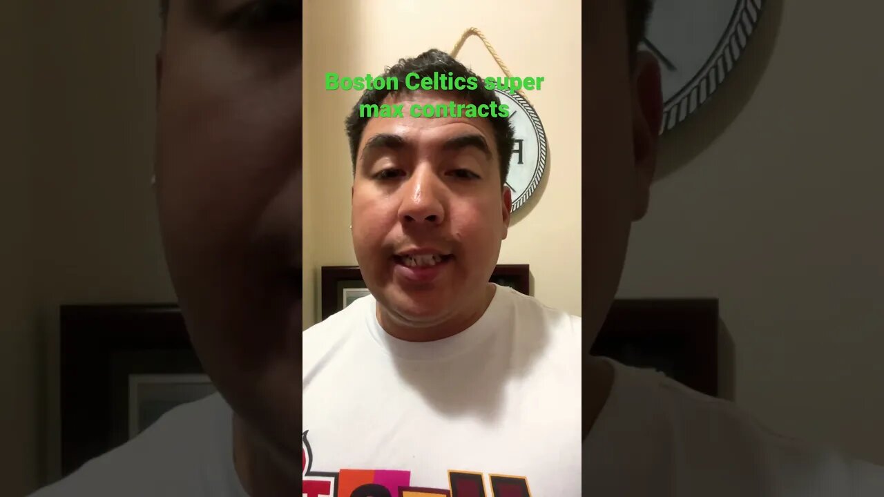 Boston Celtics super max contracts? #shorts