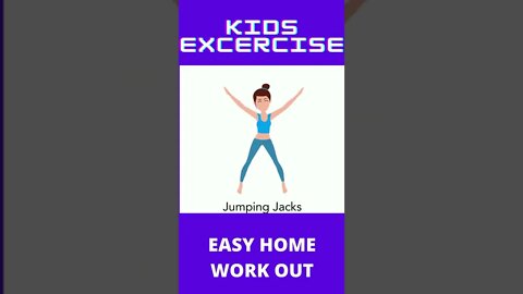 Easy Exercises For Kids #shorts