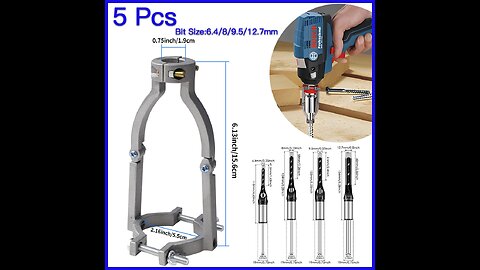 Square Hole Drill Bit Adapter Drill Bit Fixing Bracket