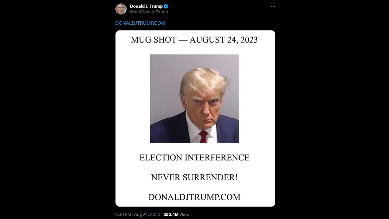 8/28/2023 - Trump Tucker Tweet...END! Heartbreaking Hawaii clip! We need to be strong in God!