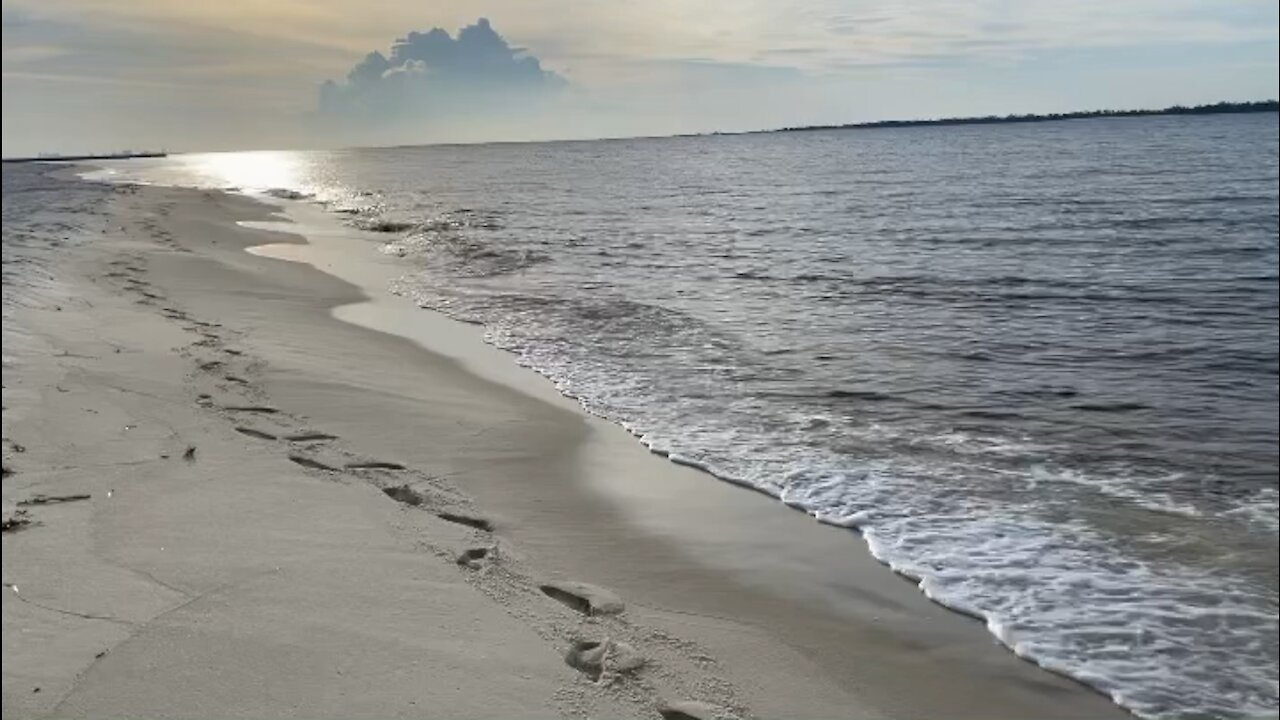 Barrancas beach sunrise