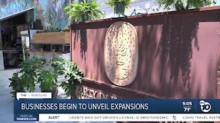 Businesses begin to unveil expansions