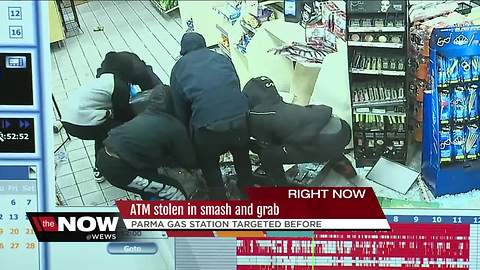Parma gas station owner says he won't re-install ATM after smash and grab