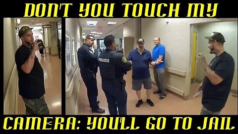 Frauditor Has Camera Touched at VA Hospital & Wants to File Charges!