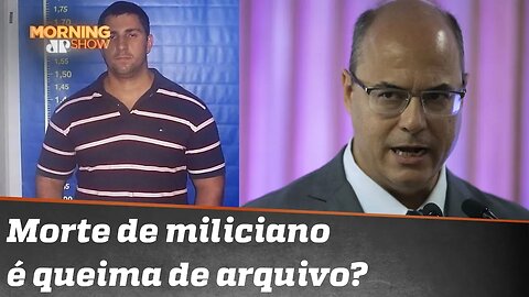 Queima de arquivo? O que está por trás da morte do miliciano Adriano da Nóbrega