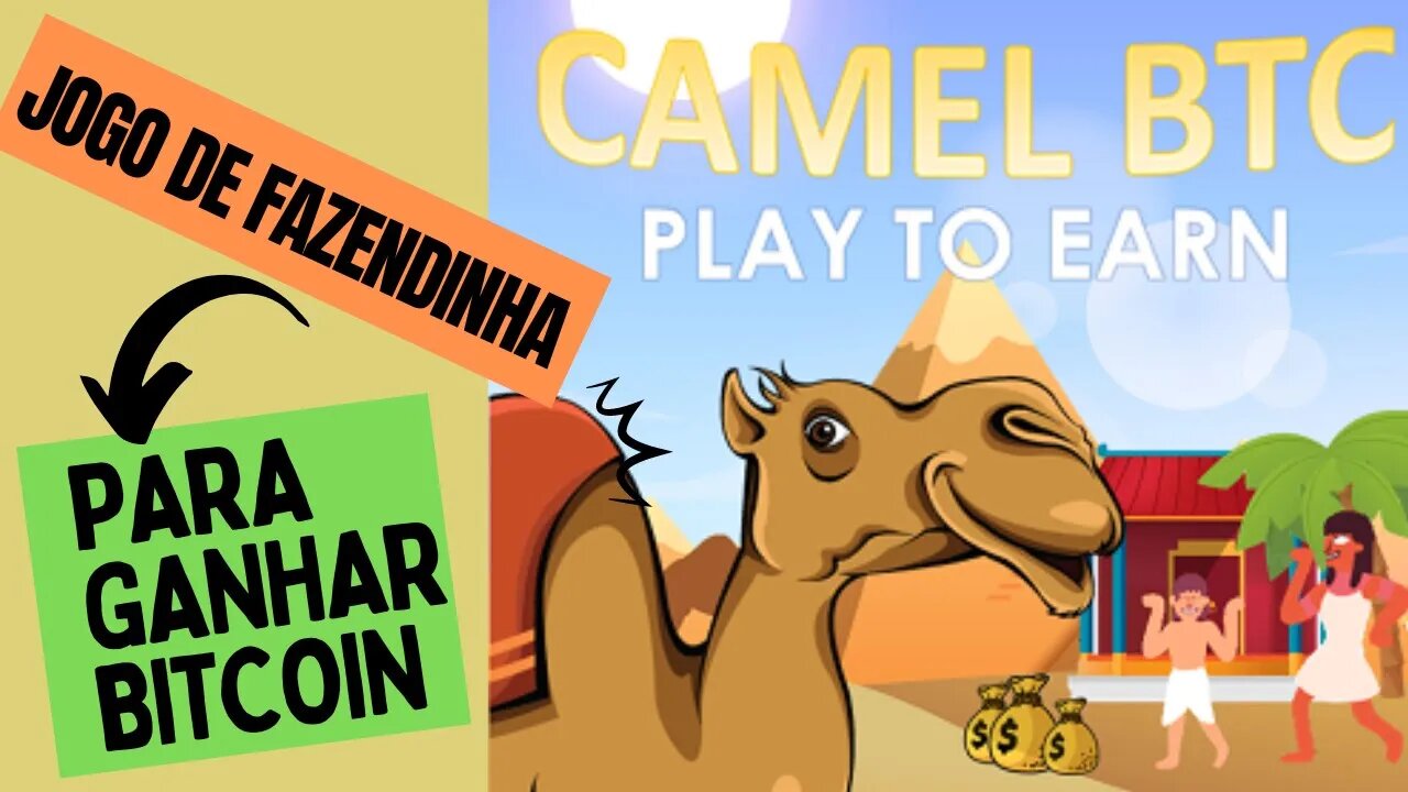 Jogo de Fazendinha FREE Camel BTC Ganhe Satoshis de Bitcoin Jogando