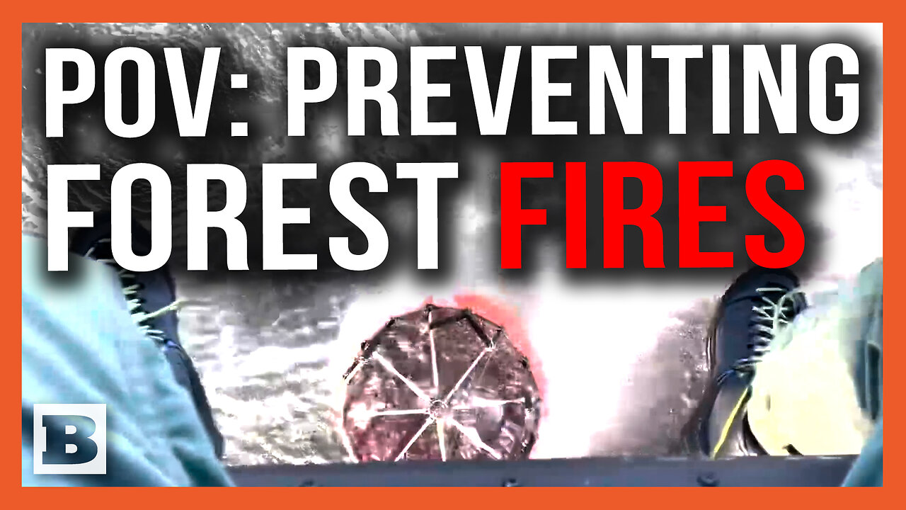 POV: You're Preventing Forest Fires — Amazing 1st-Person View from Helicopter