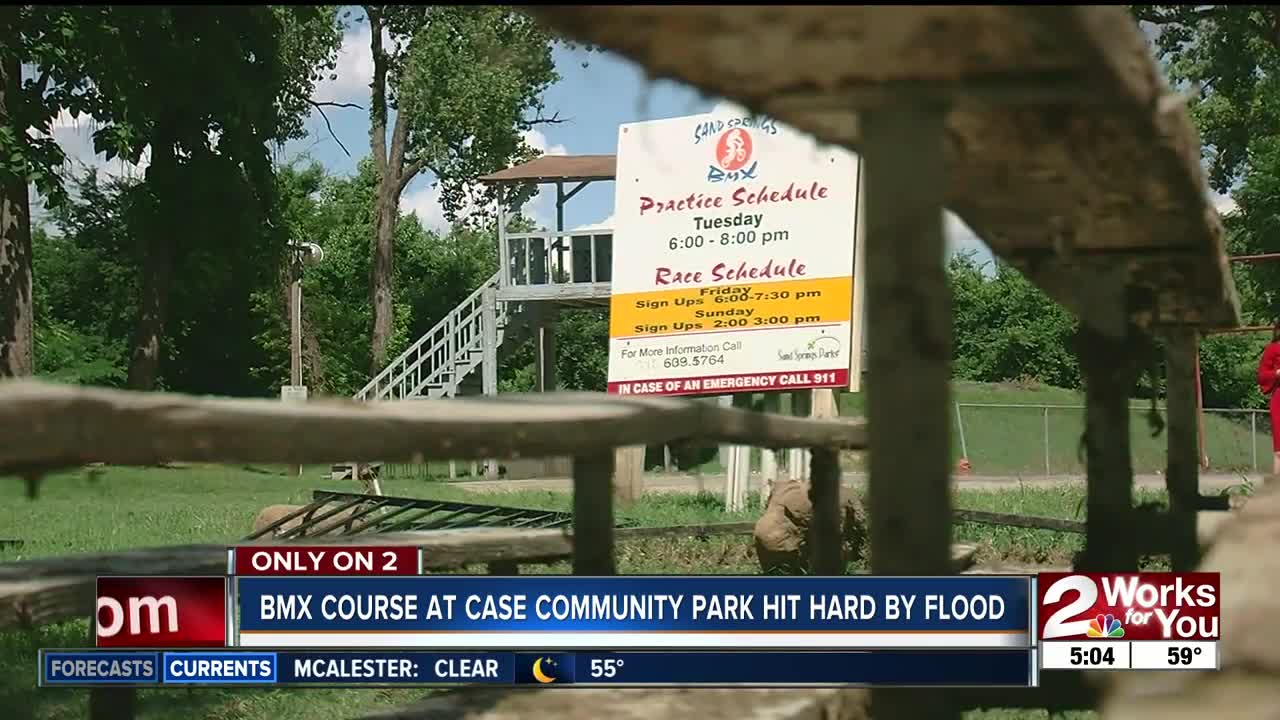 Sand Springs BMX fundraising for flood repairs