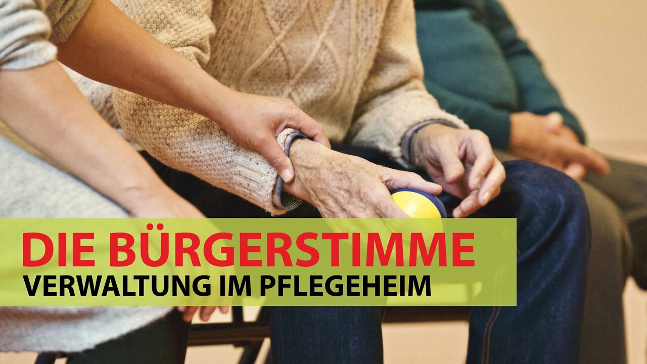 Verwaltung im Pflegeheim - Die Bürgerstimme Burgenlandkreis