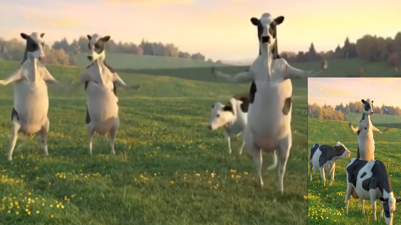 Funny Cow Dance
