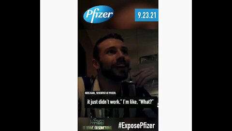 Project Veritas: Pfizer Scientist admits Covid vaccine "just doesn't work" in some people