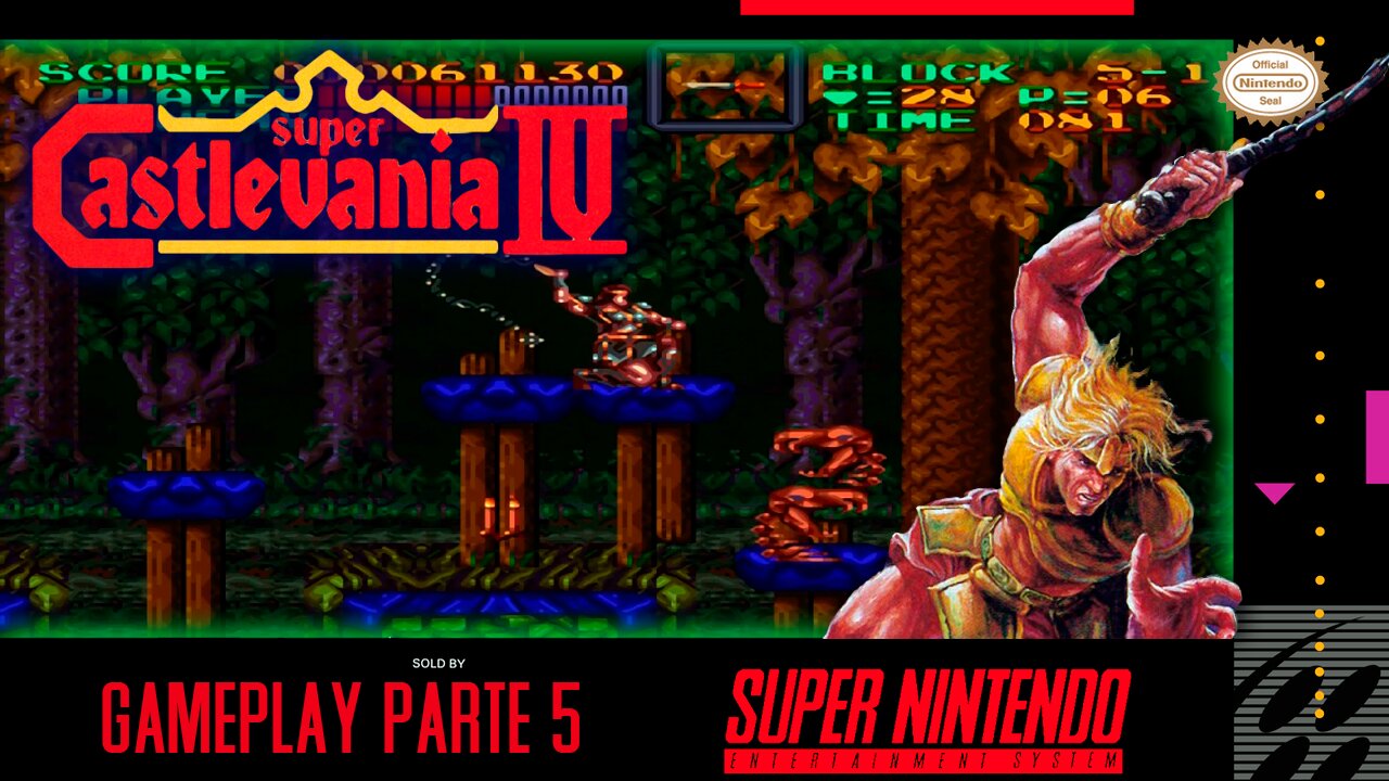 Super Castlevania IV PARTE 5 || 60fps + Shaders ||