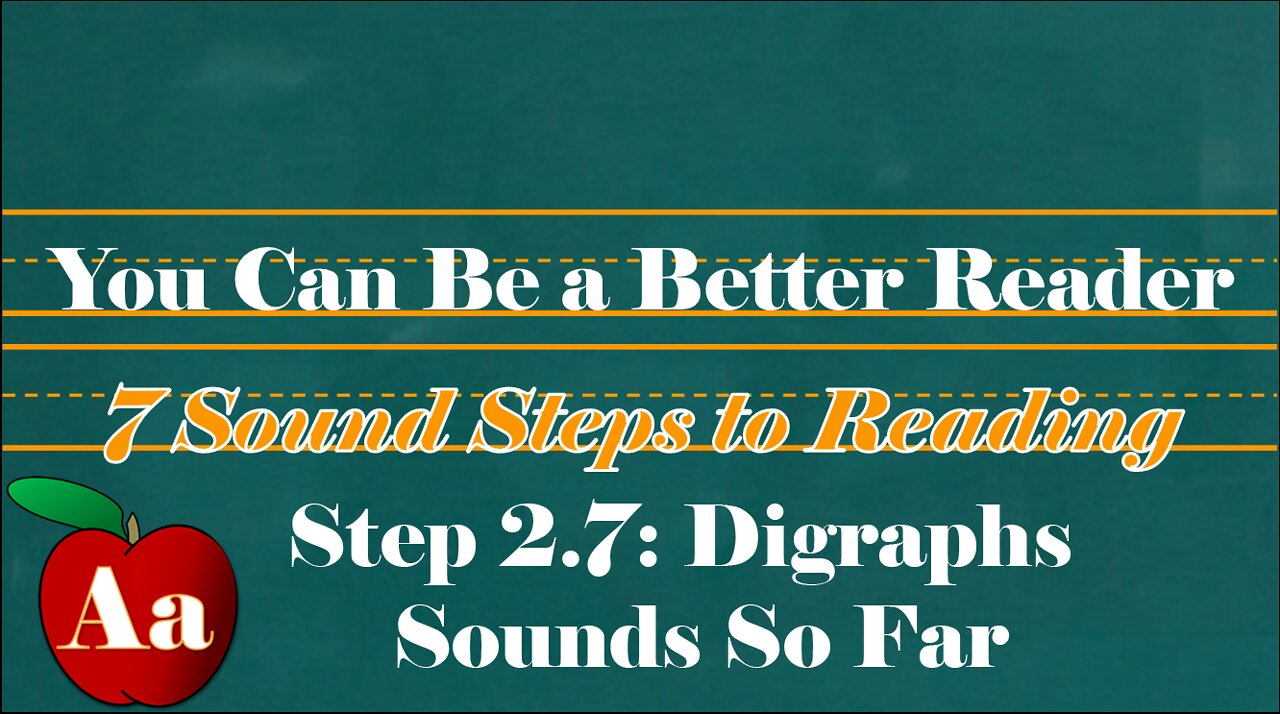 Step 2.7.8: Digraphs Sounds So Far