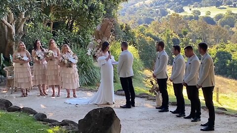 Sarah and Matt Carson's Wedding at Byron Bay 13 June 2021