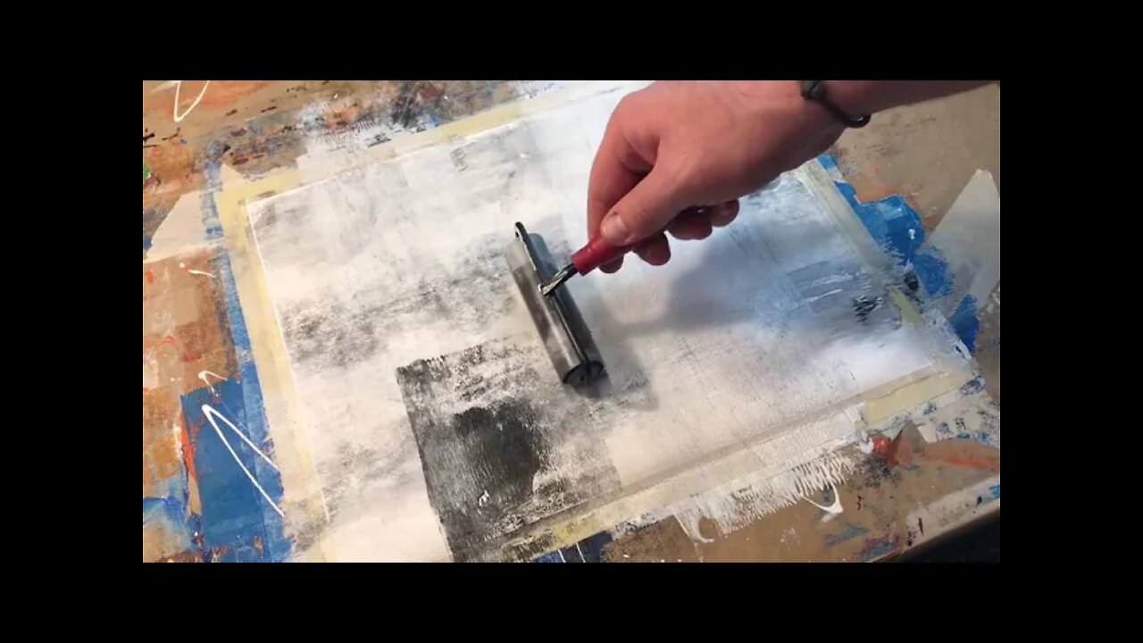 Acrylic Paiting for relaxation