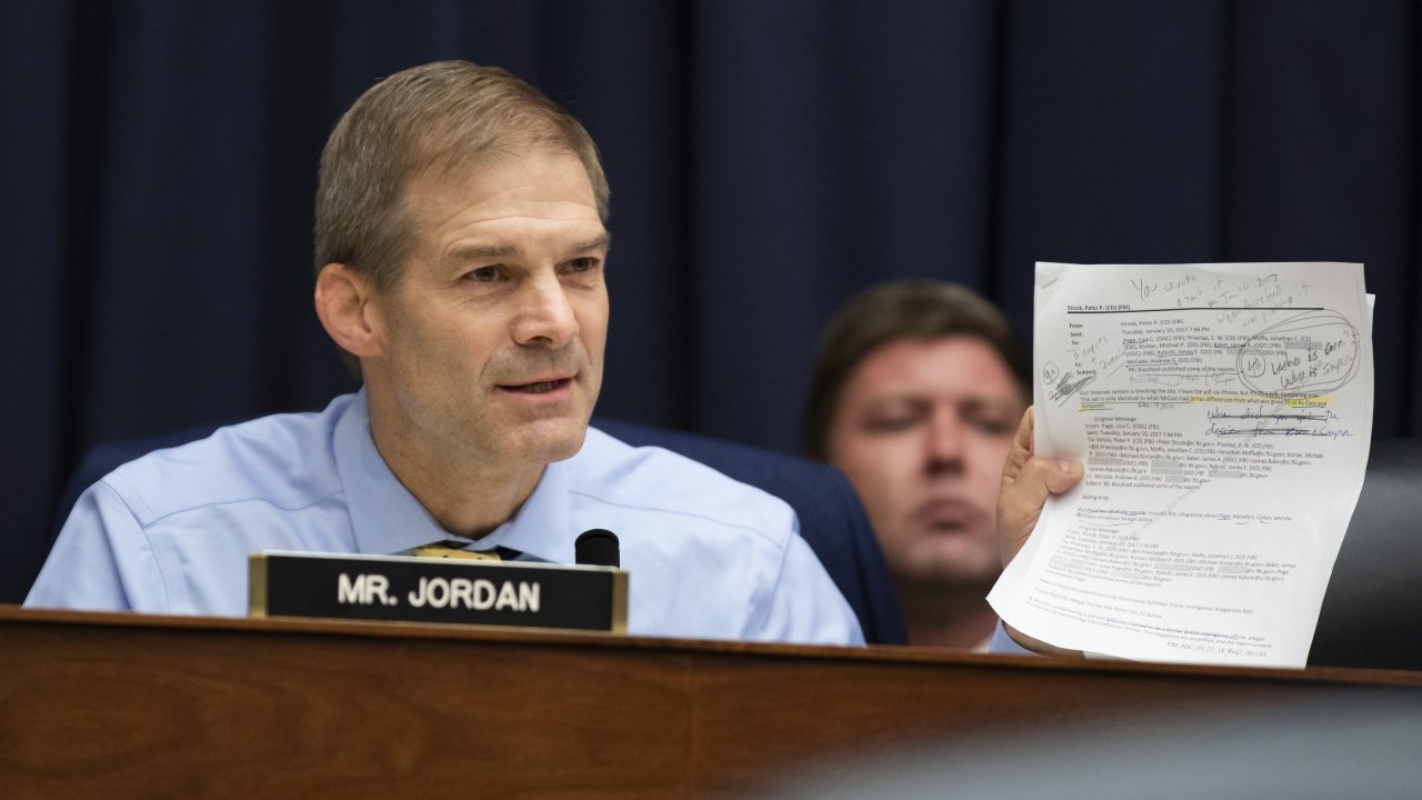 Rep. Jim Jordan Drops Out Of The Running For House Judiciary Committee