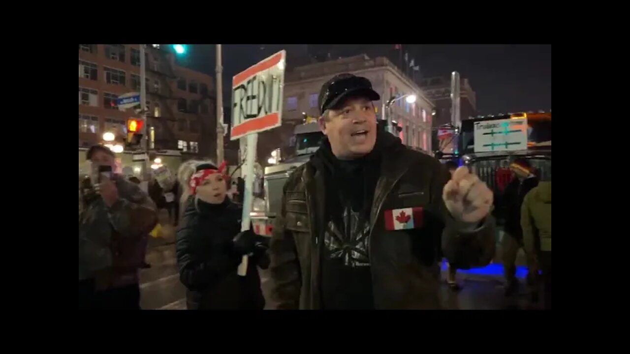 Freedom Convoy - Jim Kerr in Ottawa - Day 12