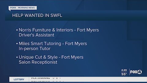 Norris Furniture, Miles Smart Tutoring, Unique Cut & Style employment opportunities