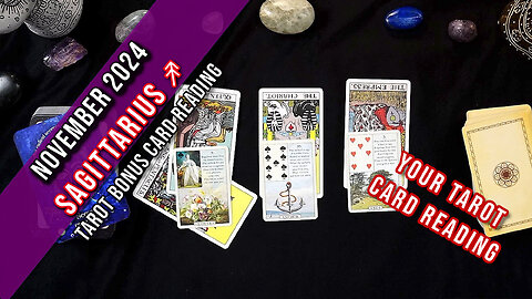 Sagittarius ♐︎ Bonus November 2024 | Time To Breakaway | Tarot Reading