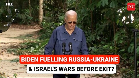 Biden Using Russia & Israel Wars To Embroil Trump? Big Move Before White House Exit Stirs Row