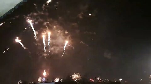 110 milion Euro's Blown into the sky. It looks like this.