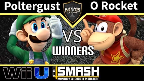 Poltergust (Yoshi & Luigi) vs. O Rocket (Diddy) - SSB4 Winners -CFL Smackdown