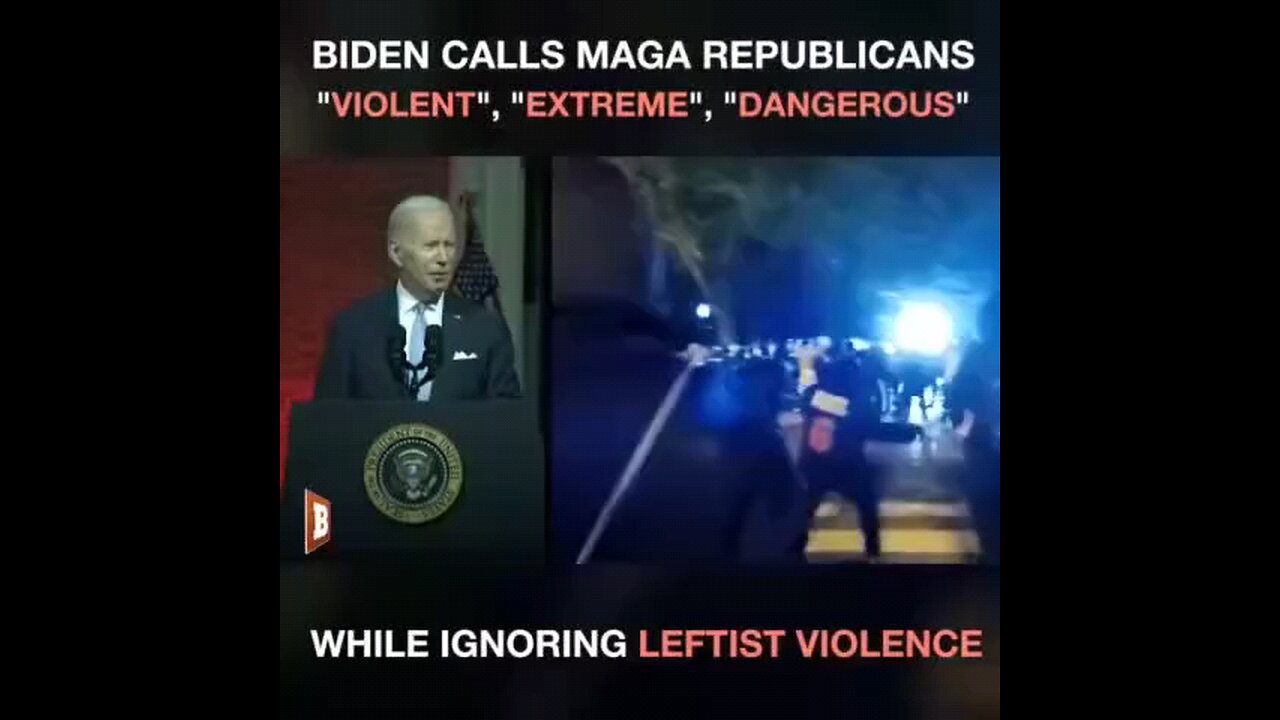 Bidens Hitler speech proves Democrats are the terrorists