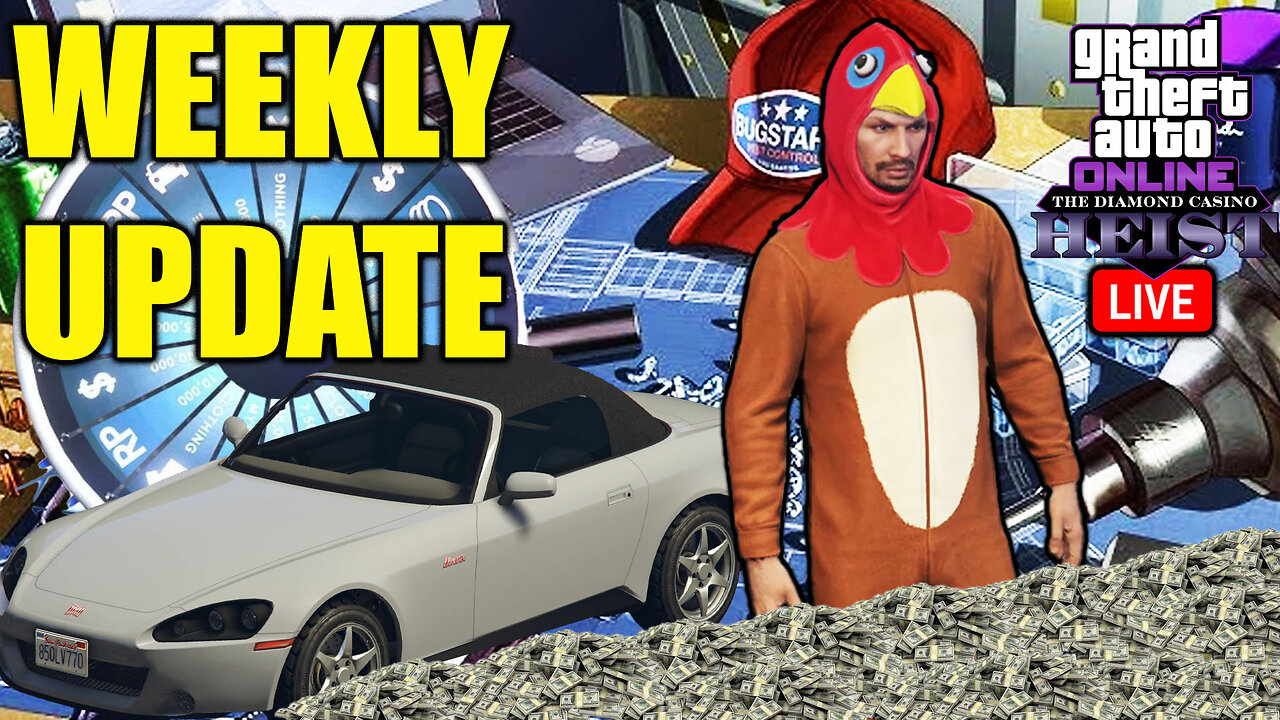 GTA 5 Online: New Lucky Wheel Podium Car Weekly Update, December DLC Grind