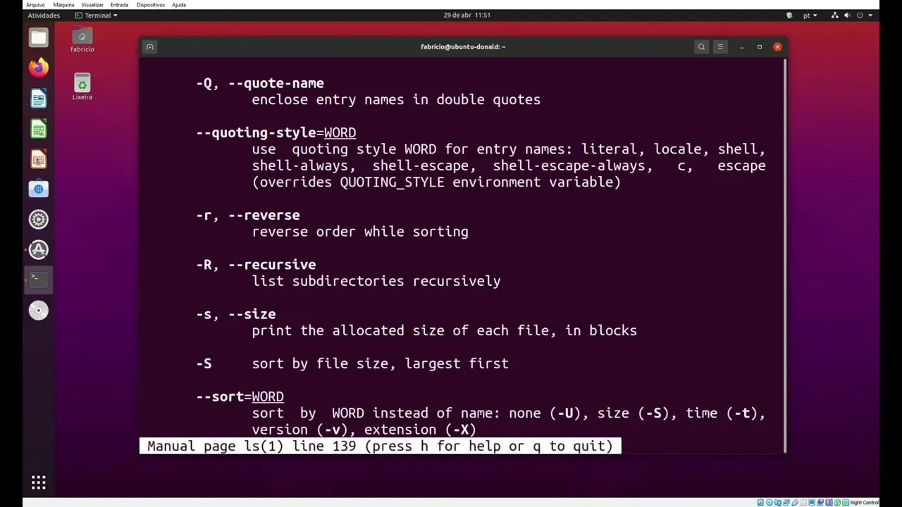 Código de Saída de Programas em Linux