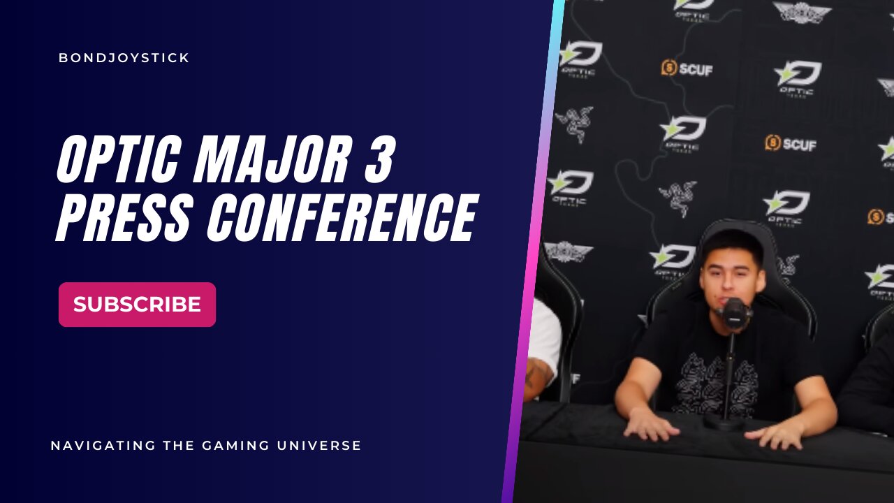 OpTic MAJOR 3 PRESS CONFERENCE