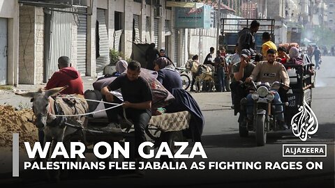 Palestinians flee as Israeli forces re-enter Jabalia in northern Gaza