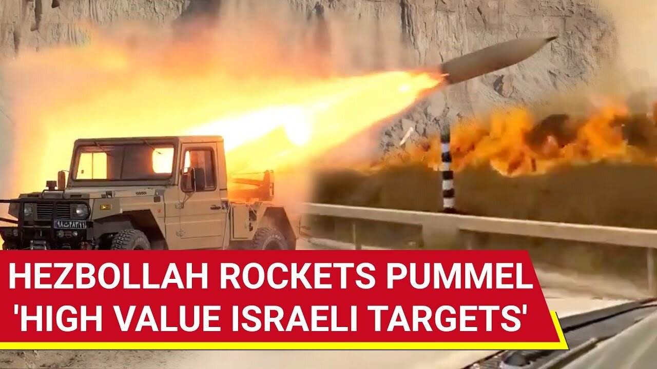 Hezbollah's Burkan And Falaq Hellfire Ravages North Israel; IDF Admits 'Heavy Damage'