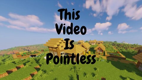 This Video Is Pointless #short #shorts #minecraftshorts