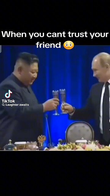 A toast to trust lol