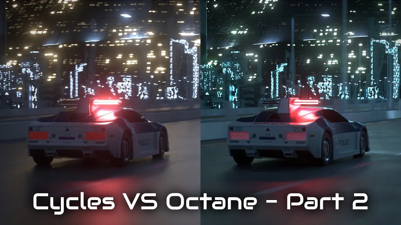 Blender Cycles vs Octane | with Commentary Part 2 or 2