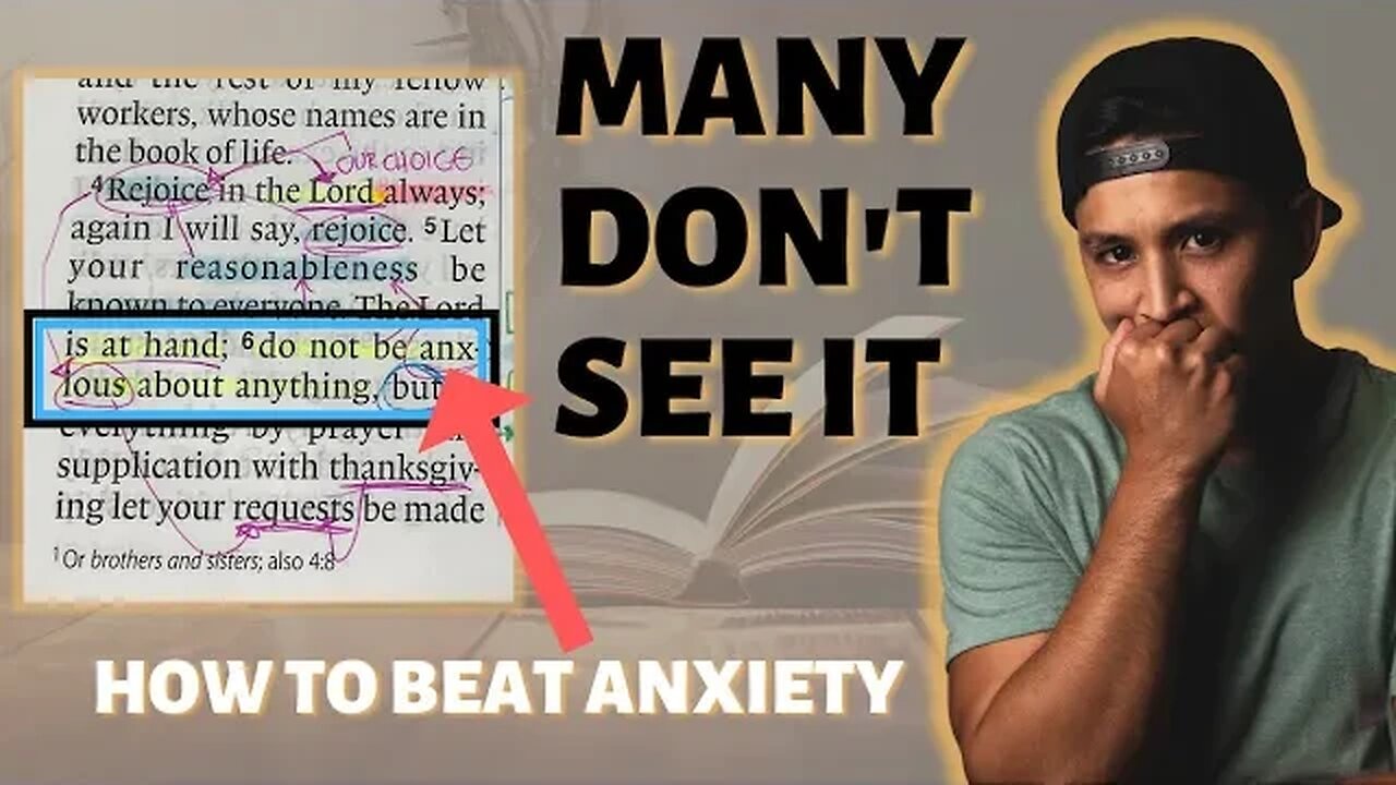 6 Things In Philippians 4:4-9 That Will Help You Beat Anxiety