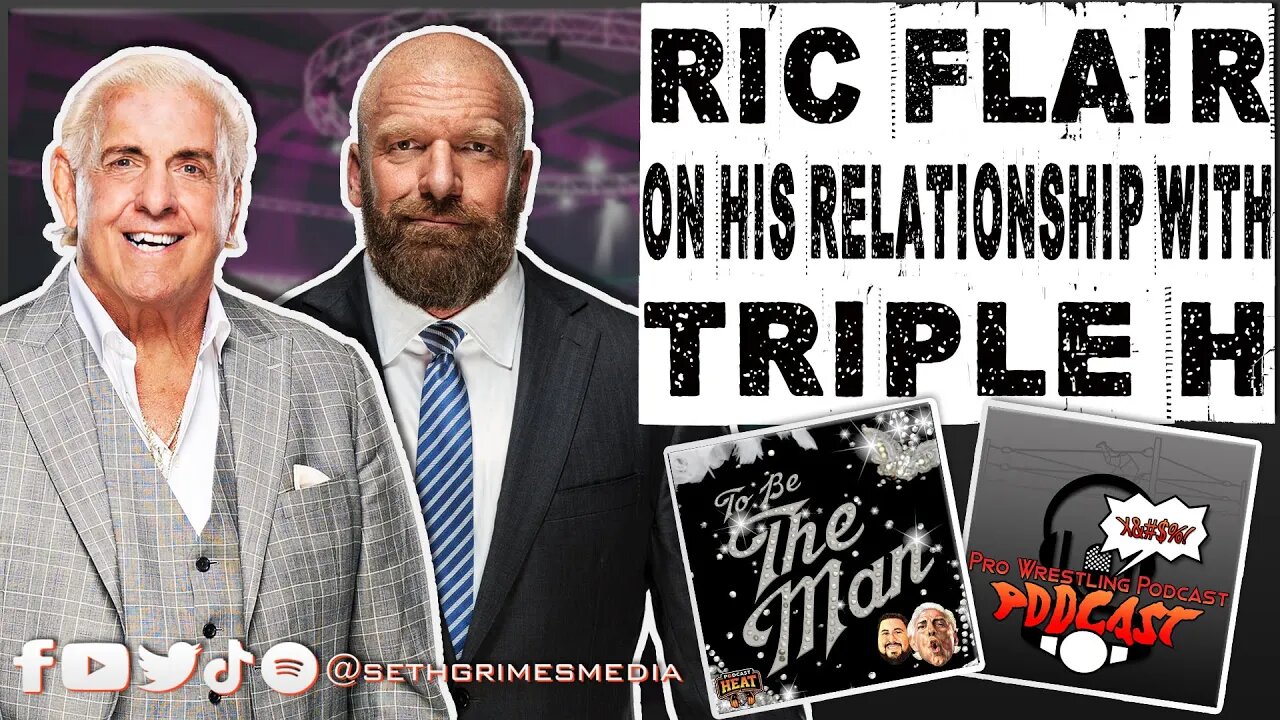 Ric Flair on His Relationship with Triple H | Clip from Pro Wrestling Podcast Podcast | #ricflair