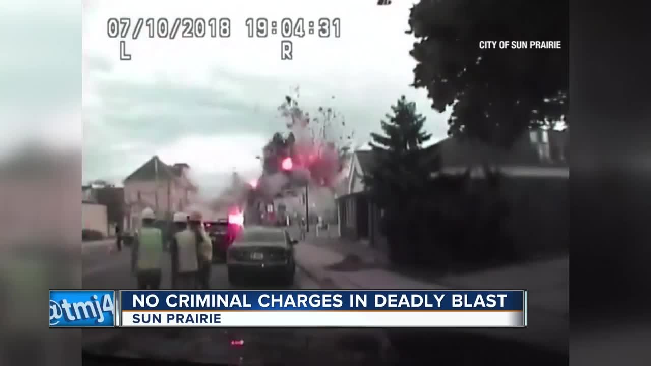 Sun Prairie Police release dash cam video of explosion