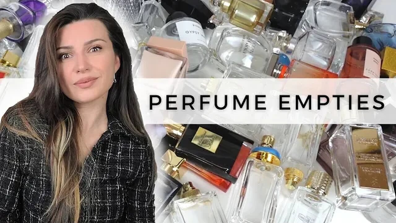60+ EMPTY PERFUMES!?🫠THE HOTTEST FRAGRANCES IN MY COLLECTION