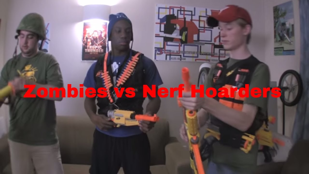 Zombies Vs Nerf Hoarders